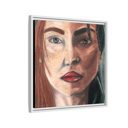 Beyond Race Woman Framed Wall Art
