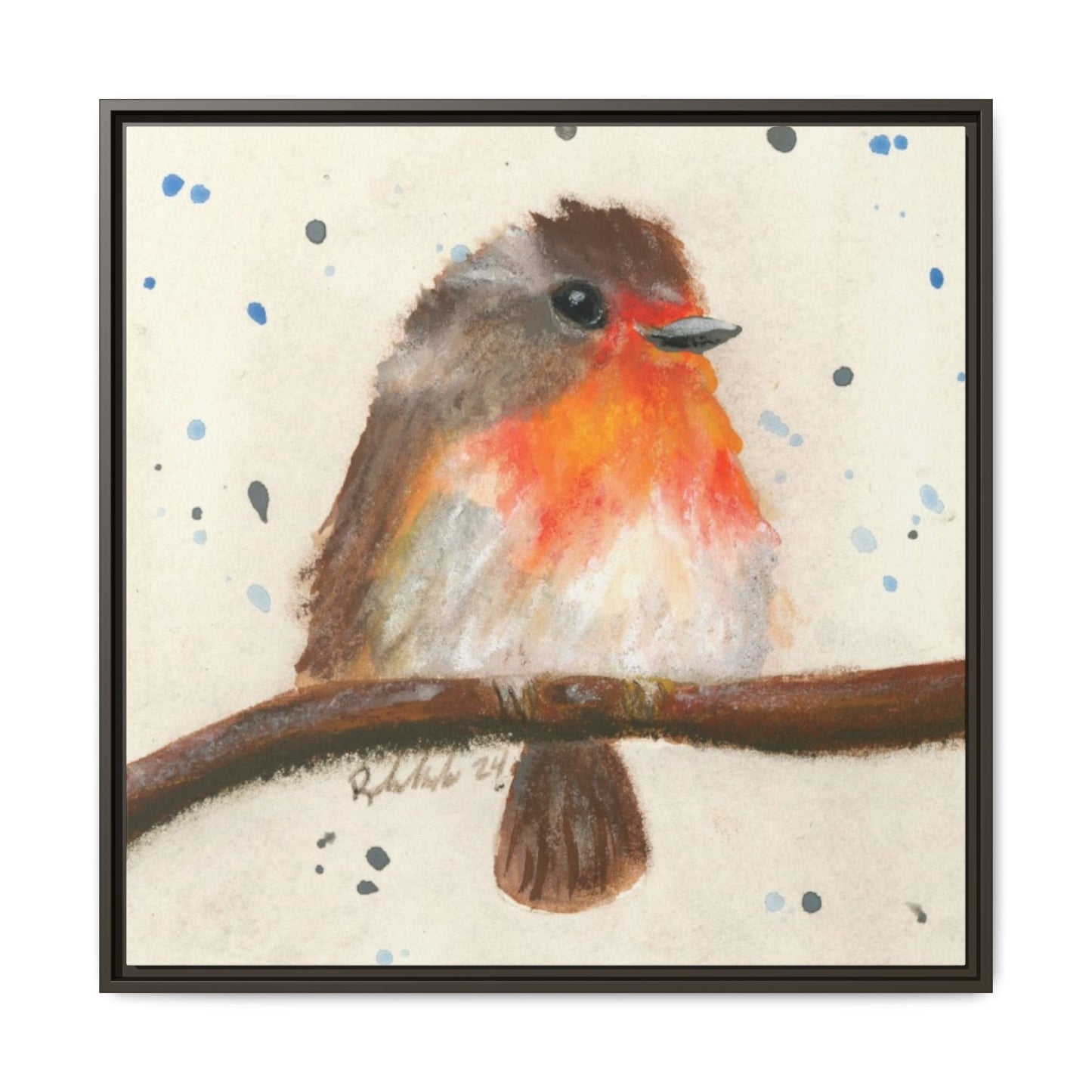 Robin Bird Framed Wall Art