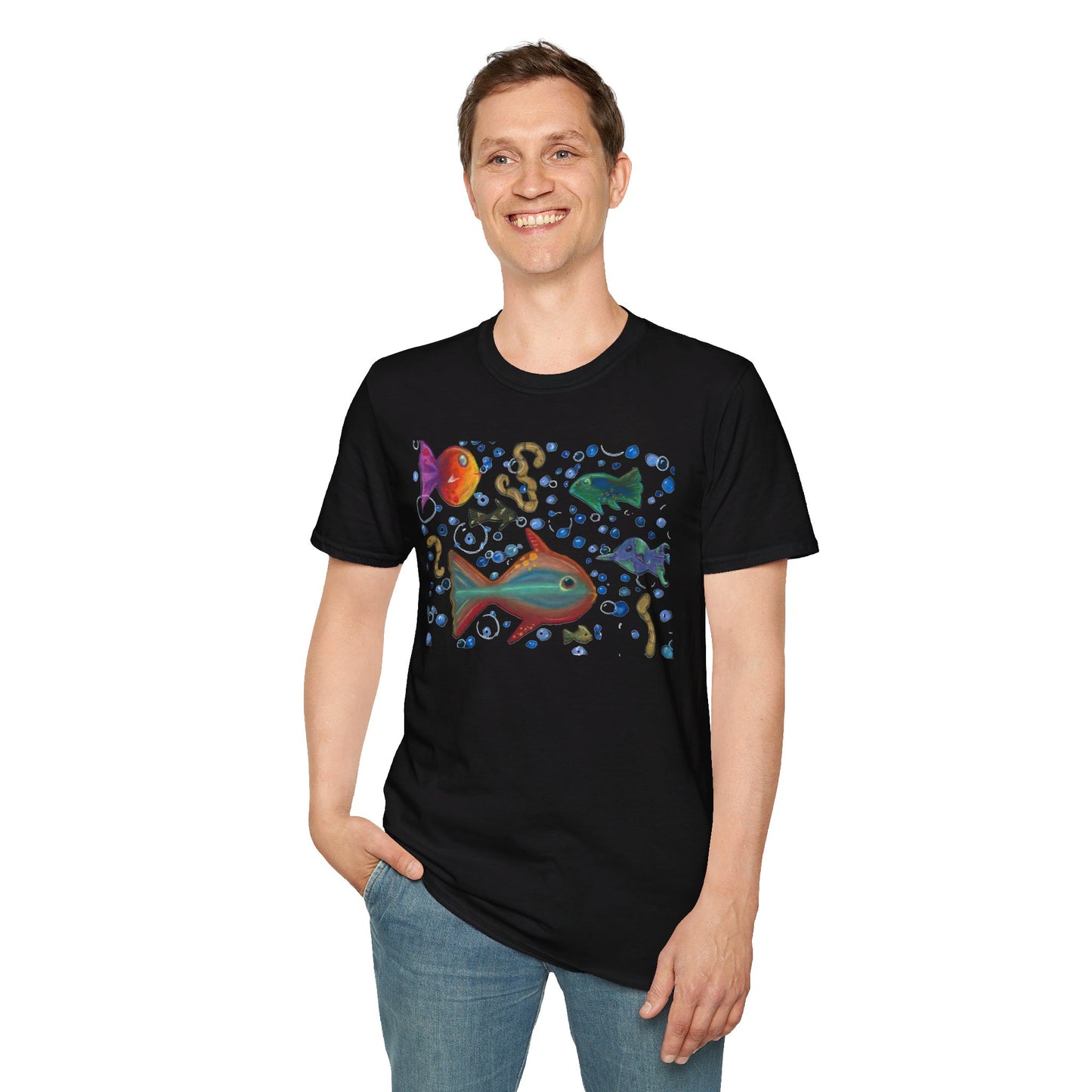 Fish Unisex Softstyle T-Shirt