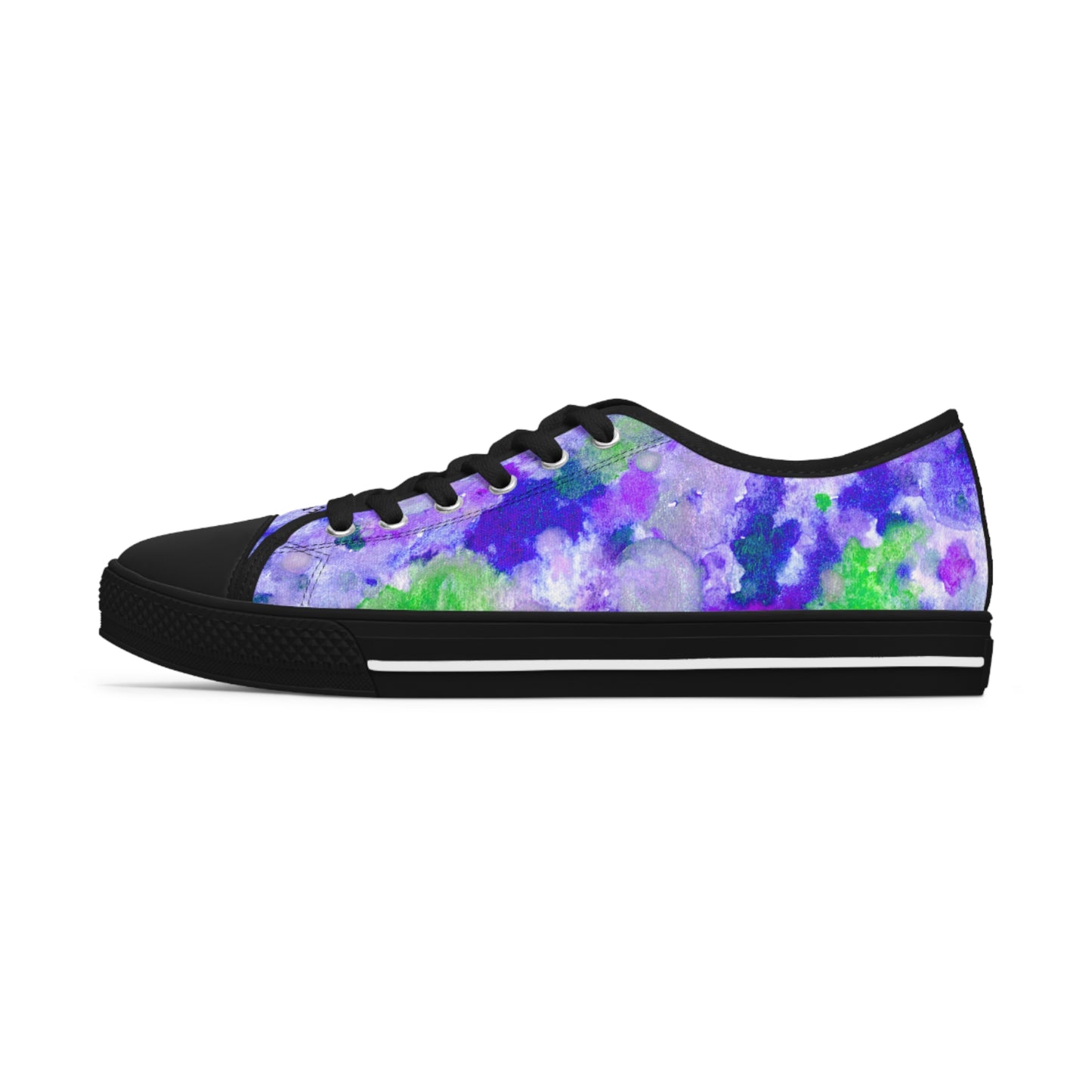 Purple Dot Unisex Classic Low Top Sneakers