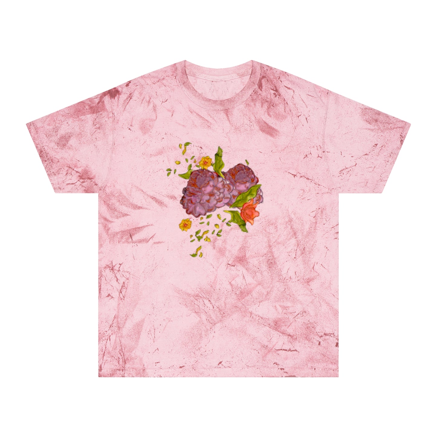 Vintage Flowers Unisex Color Blast T-Shirt