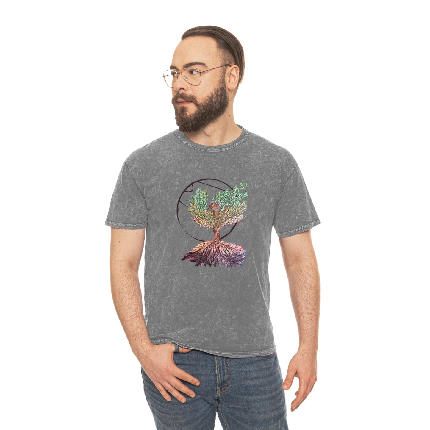 Tree of Life Mineral Unisex Wash T-Shirt