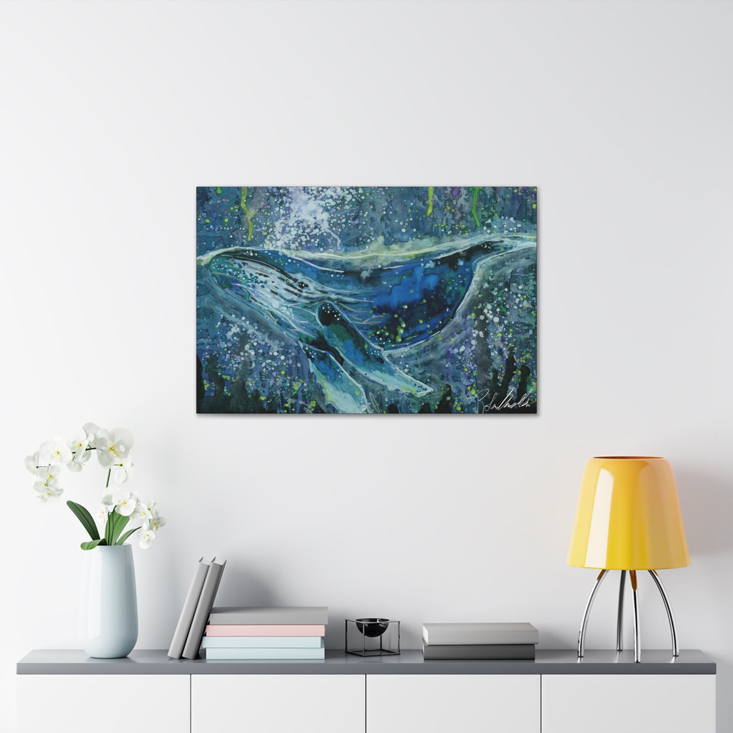 Whale Canvas Gallery Wraps