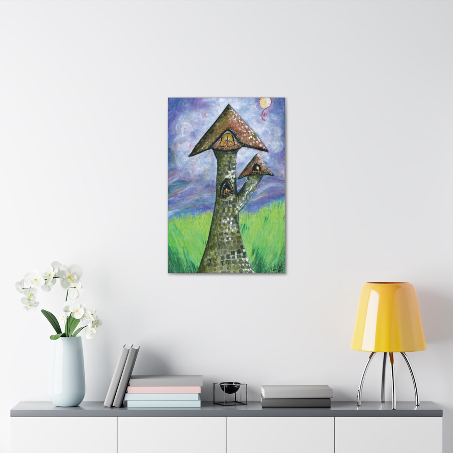 Castle Tower Canvas Gallery Wrap