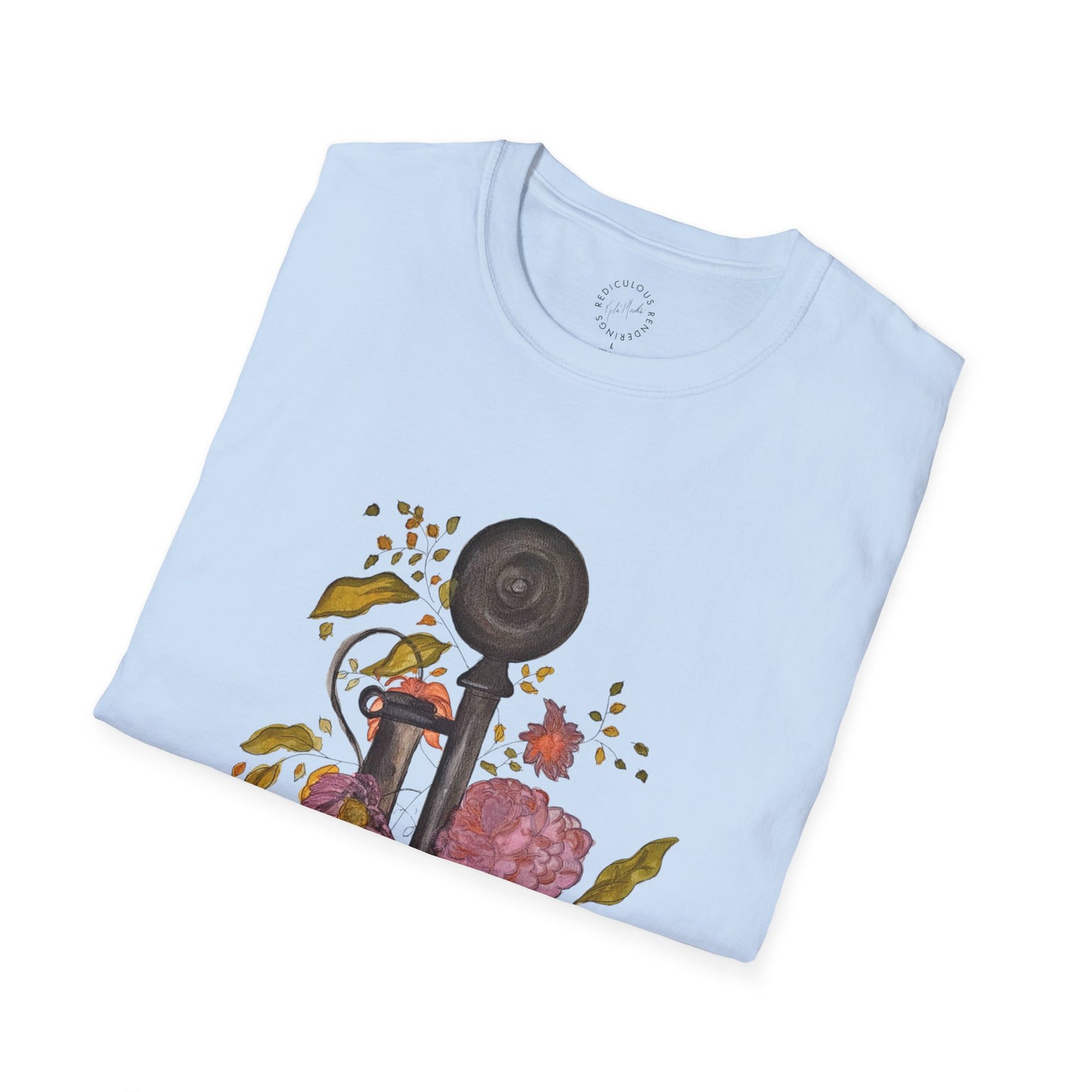 Vintage Phone Unisex Softstyle T-Shirt