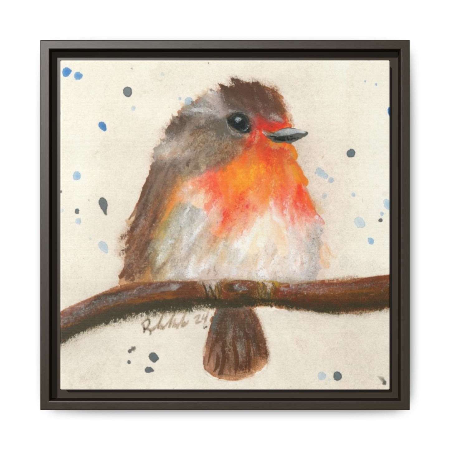 Robin Bird Framed Wall Art
