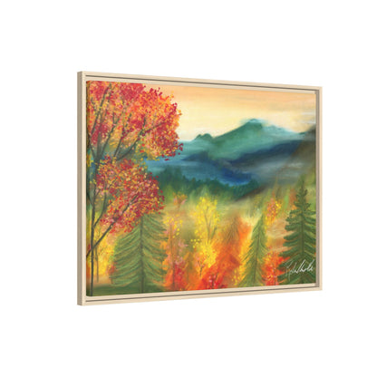 Fall Mountains Framed Wall Art