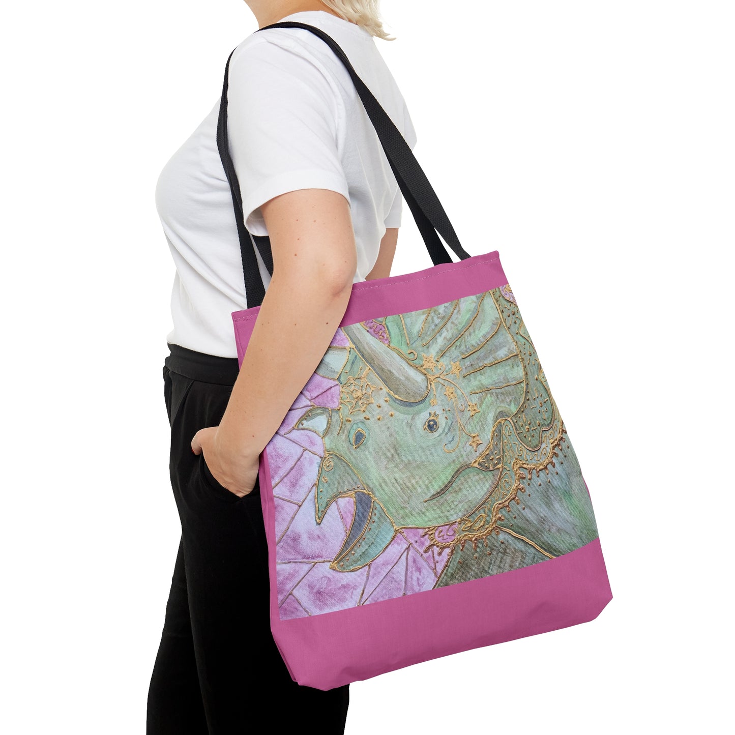 Triceratops Tote Bag