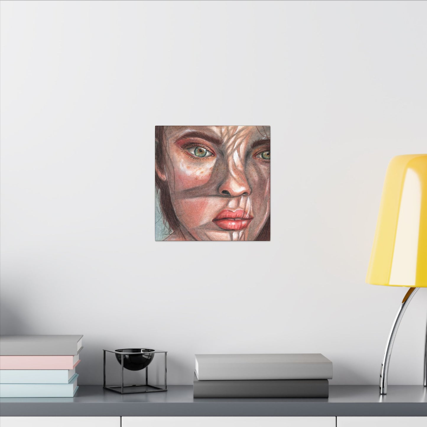 Woman In the Shadows Canvas Gallery Wrap