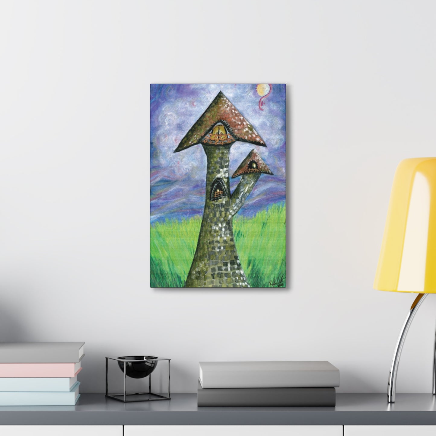 Castle Tower Canvas Gallery Wrap