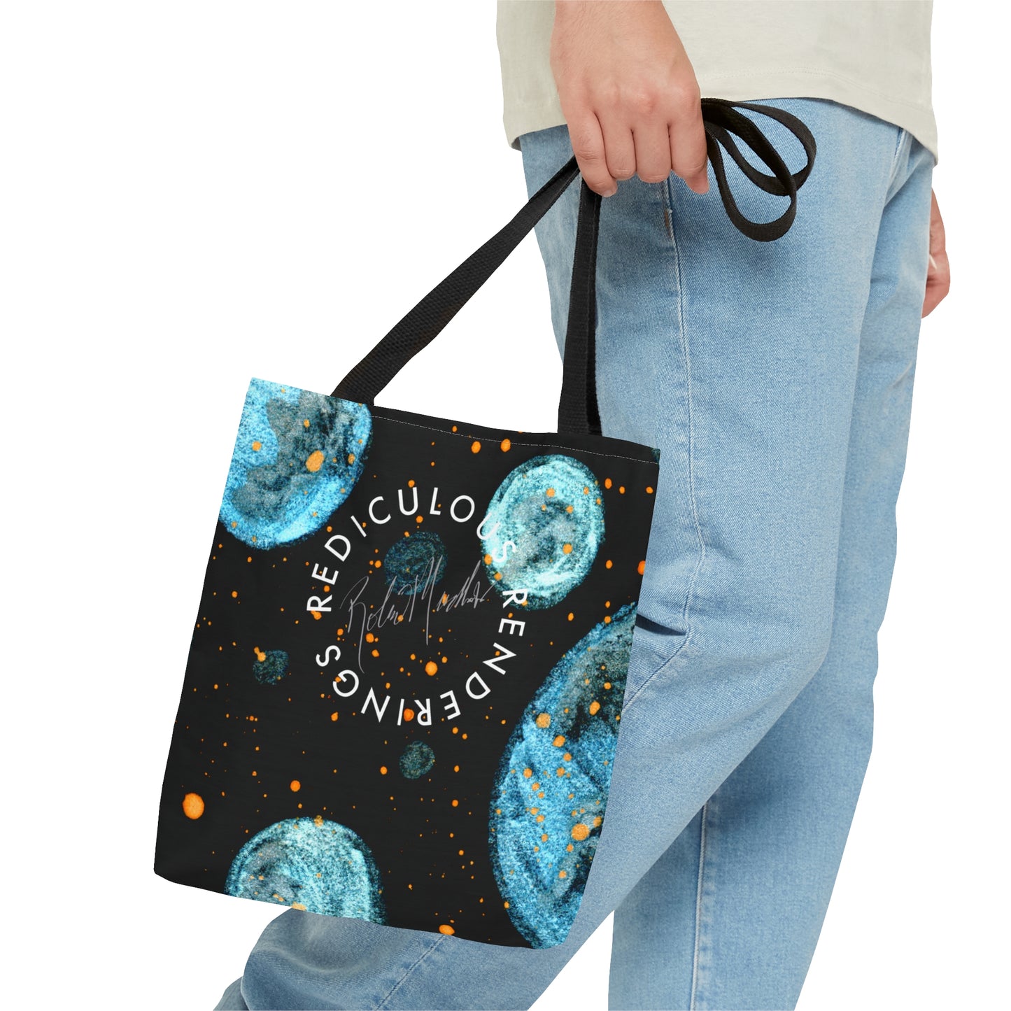 Little Blue Planets Galaxy Tote