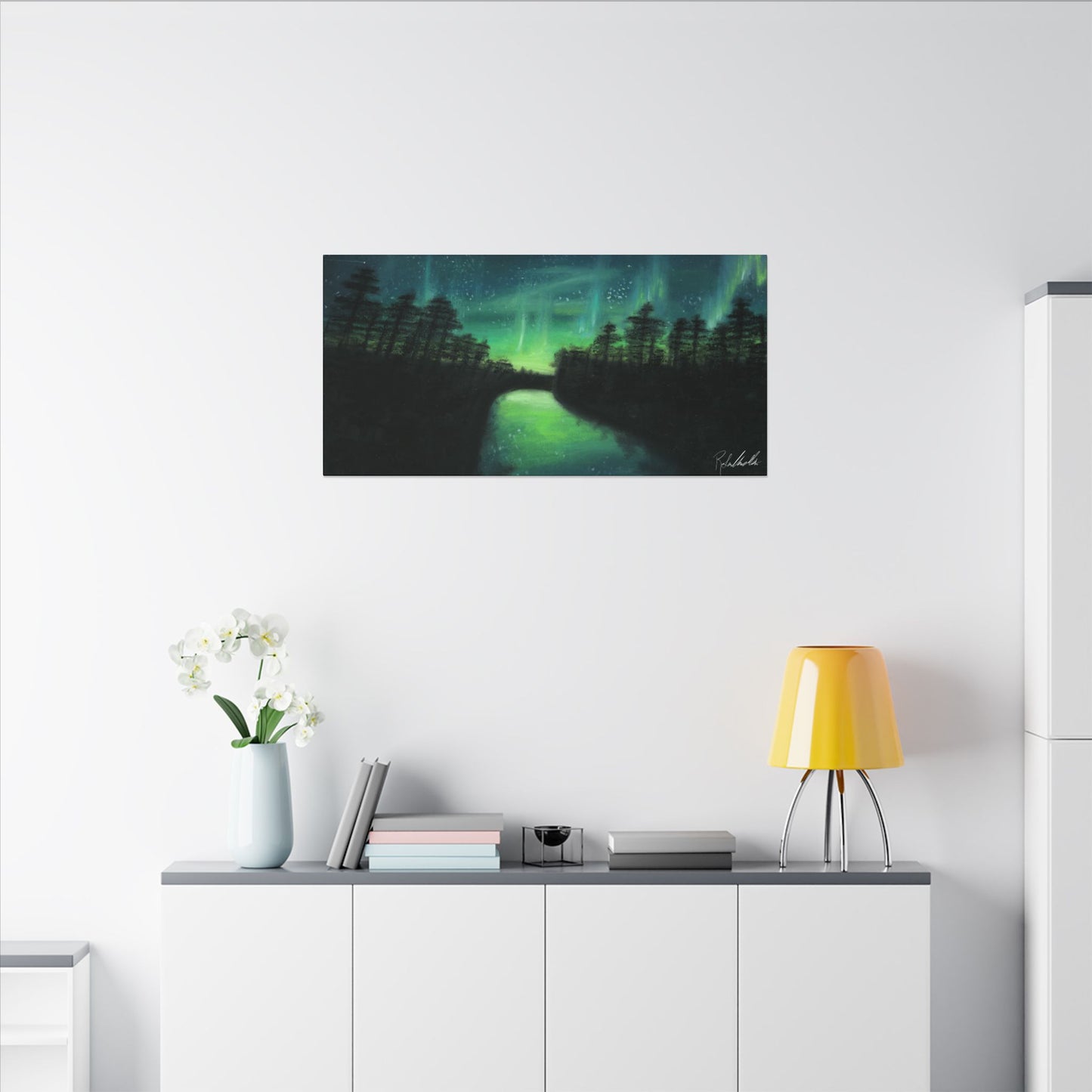 Northern Lights Canvas Gallery Wrap