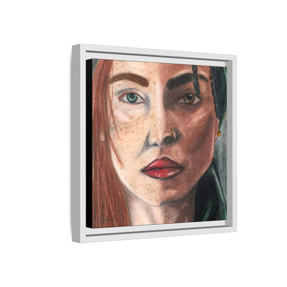 Beyond Race Woman Framed Wall Art