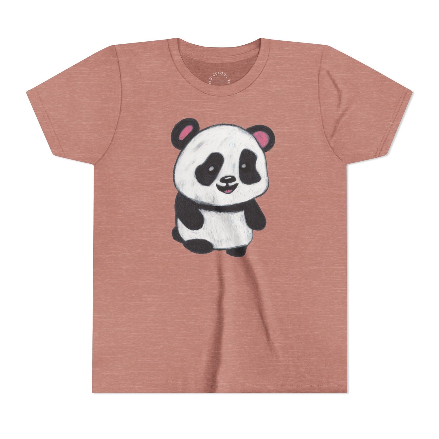 Kids Panda Tee — Cute Hand-Drawn Baby Panda Youth Shirt