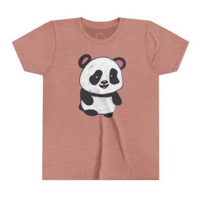 Kids Panda Tee — Cute Hand-Drawn Baby Panda Youth Shirt