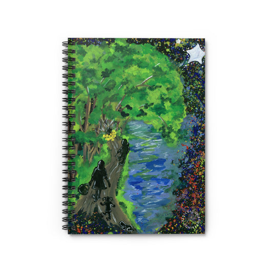 Tree of Life Ruled Line Notebook 118 Pages, Printed Cover