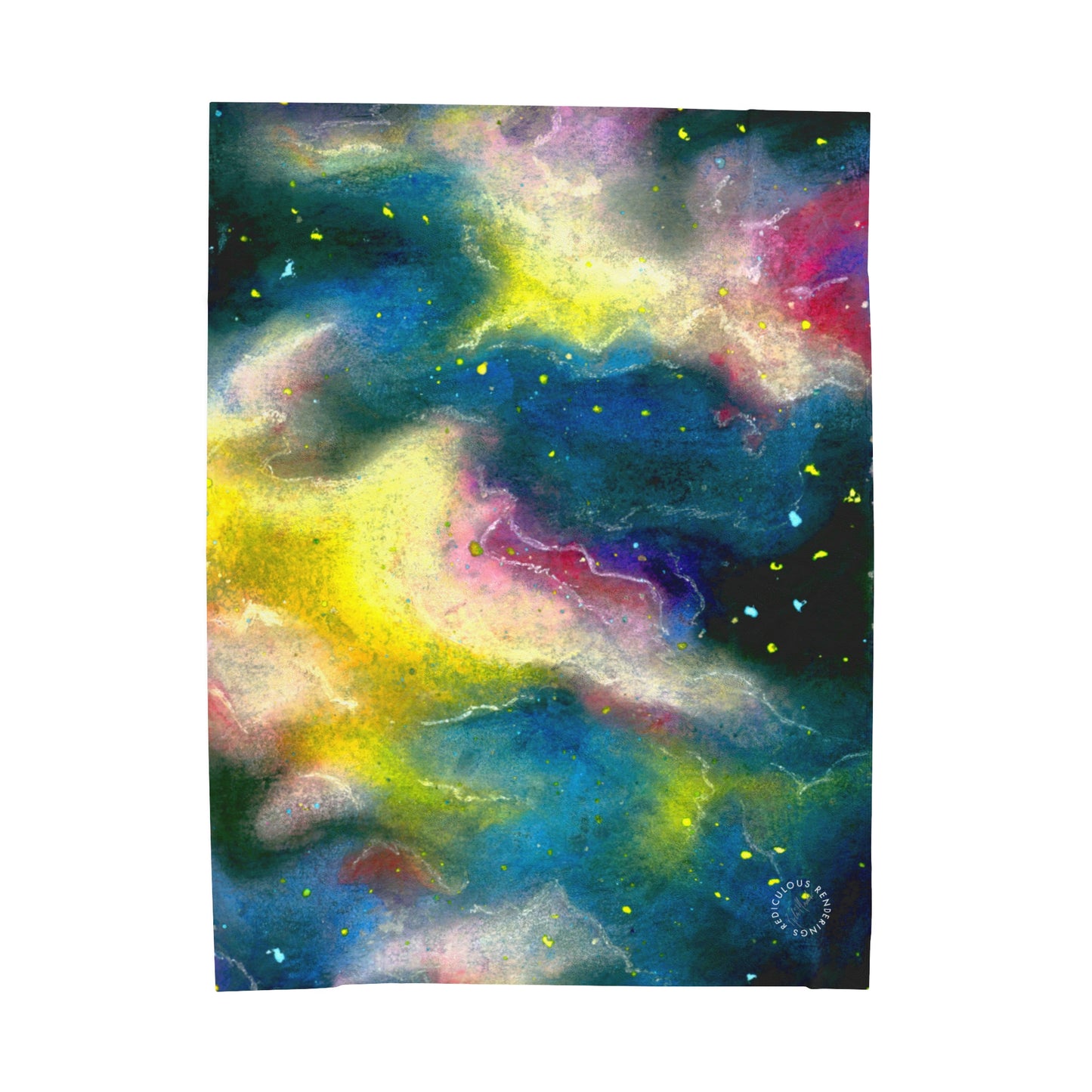 Sunrise Galaxy Velveteen Plush Blanket