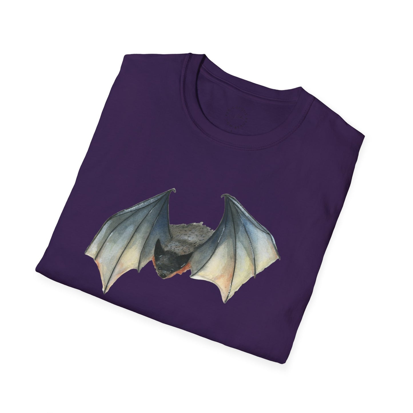 Flying Bat Unisex Softstyle T-Shirt