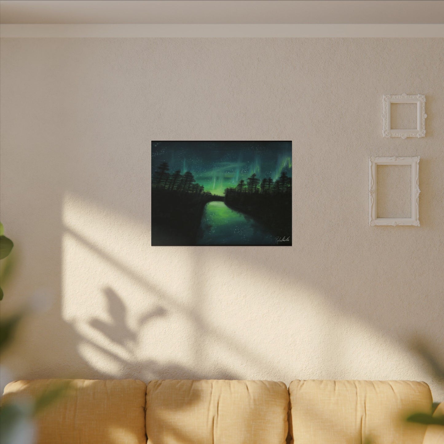 Northern Lights Canvas Gallery Wrap