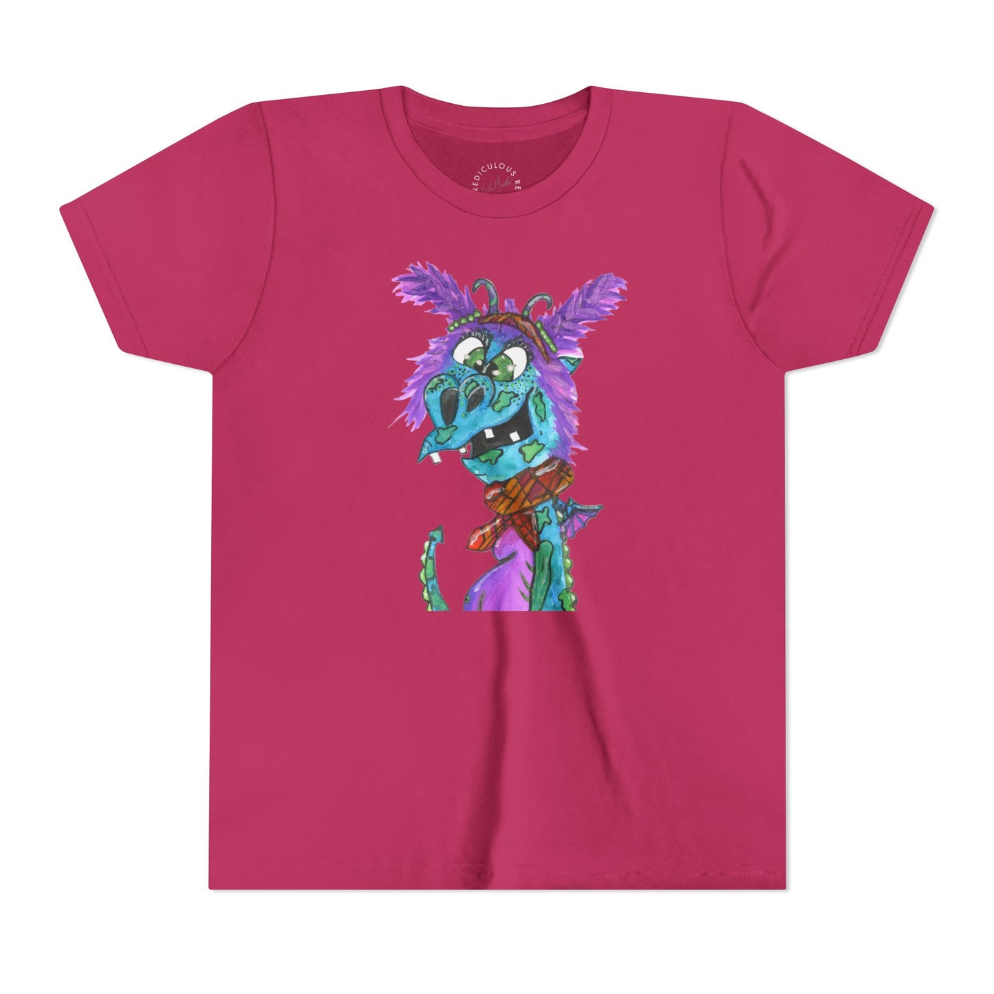 Youth Tee — Colorful Friendly Monster Kids Graphic T-Shirt