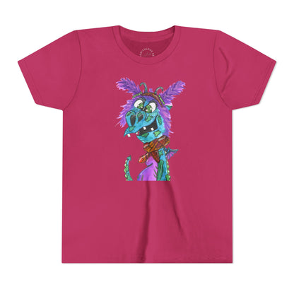Youth Tee — Colorful Friendly Monster Kids Graphic T-Shirt