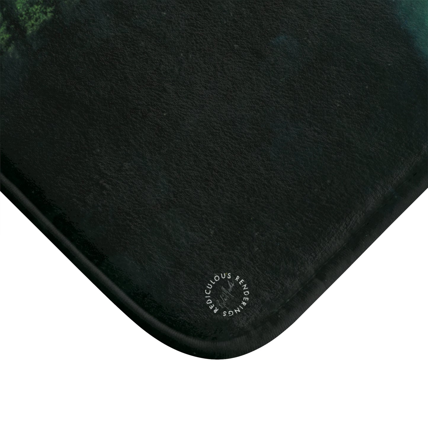 Aurora Borealis Night Sky Bath Mat