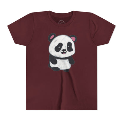 Kids Panda Tee — Cute Hand-Drawn Baby Panda Youth Shirt
