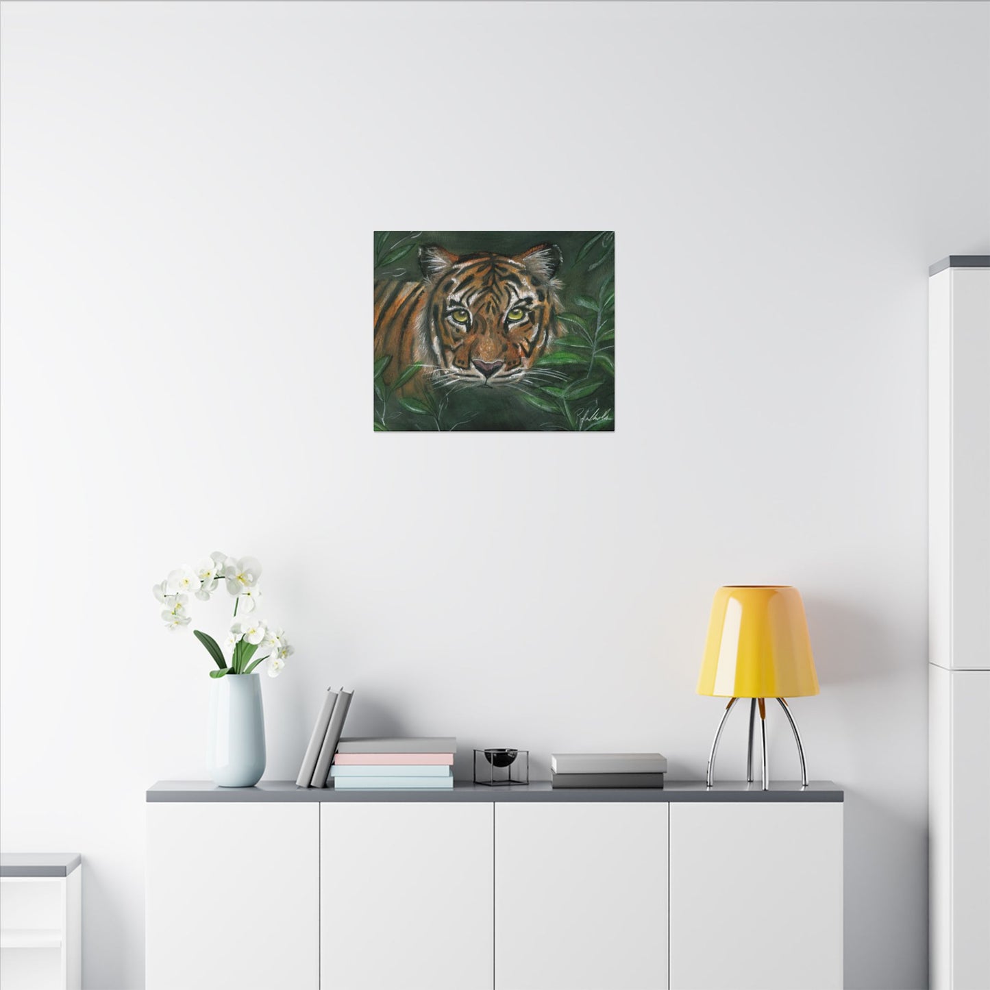 Jungle Tiger Canvas Gallery Wrap