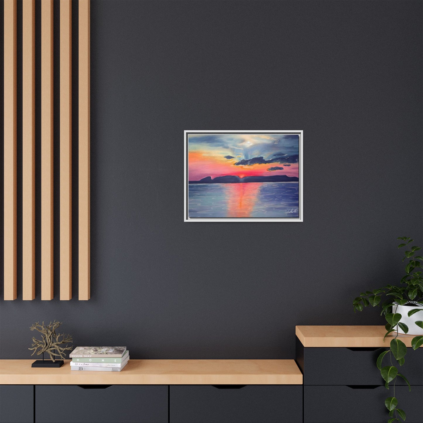 Sleeping Giant at Dawn Framed Wall Art