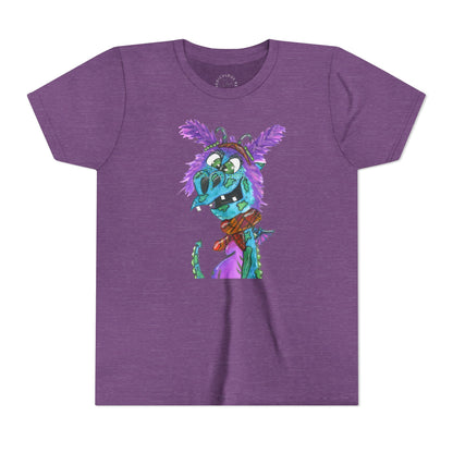 Youth Tee — Colorful Friendly Monster Kids Graphic T-Shirt