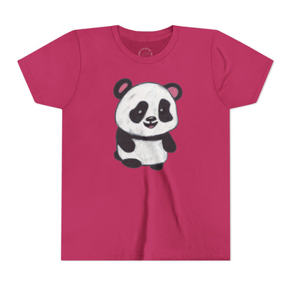 Kids Panda Tee — Cute Hand-Drawn Baby Panda Youth Shirt