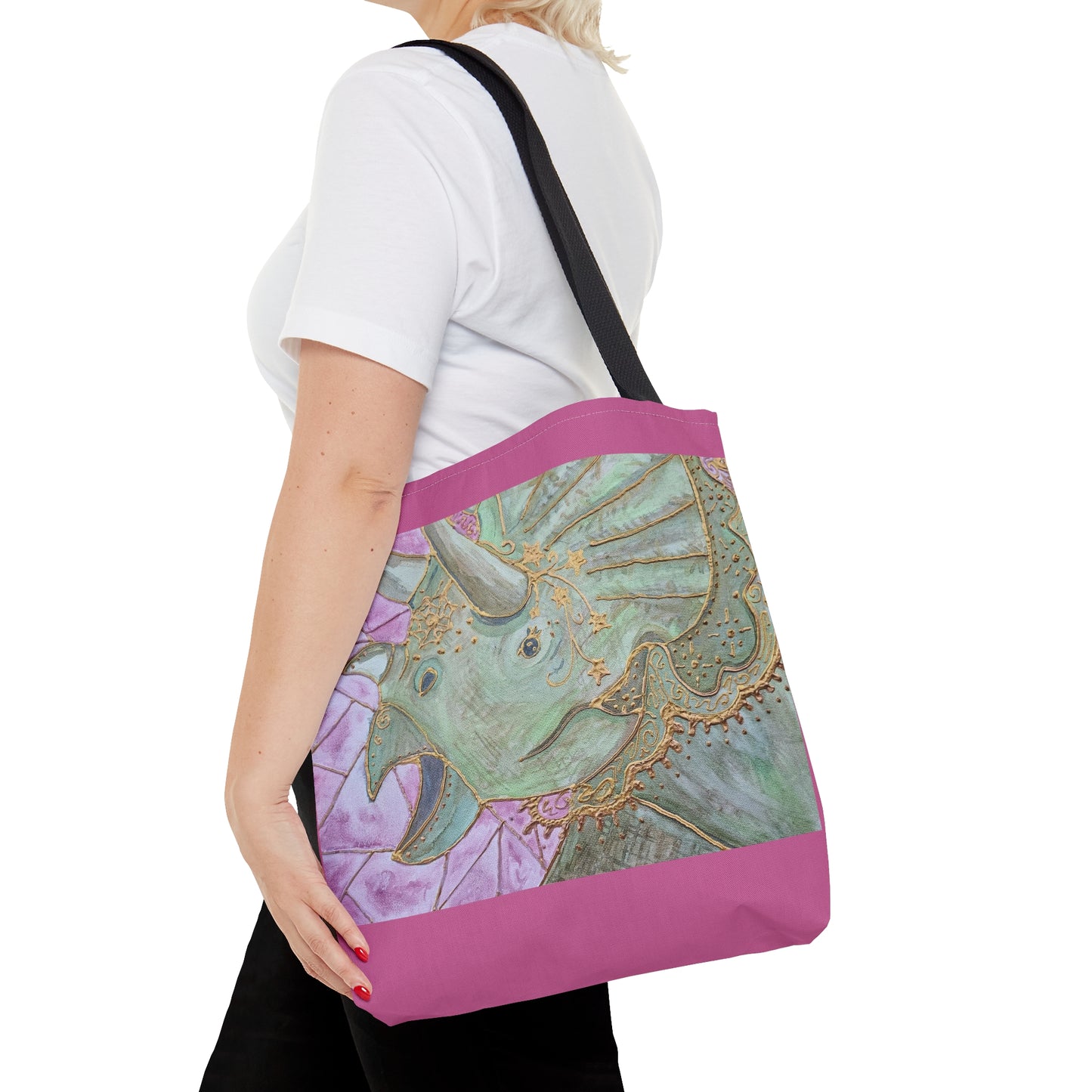 Triceratops Tote Bag