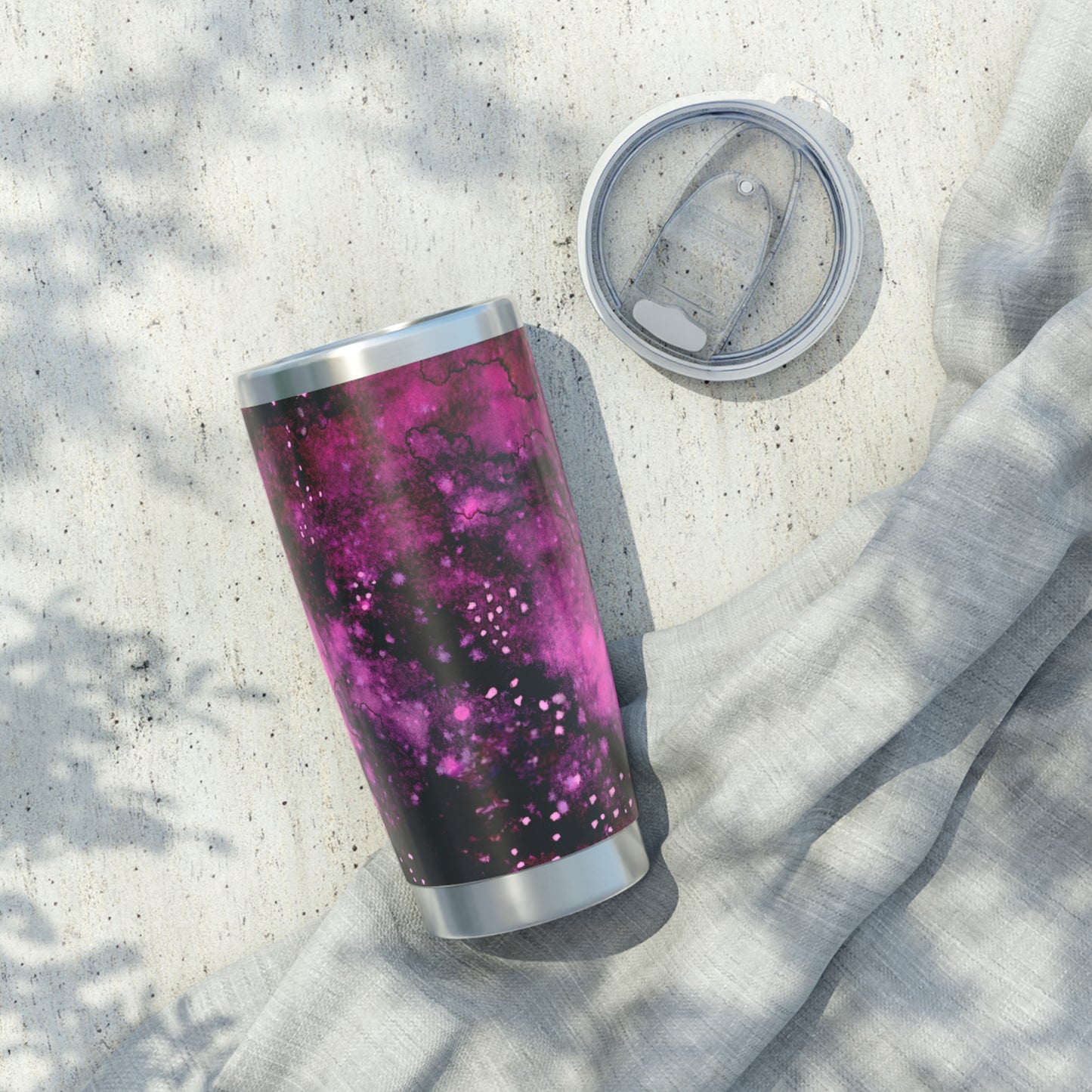 Rose Colored Galaxy Vagabond 20oz Tumbler