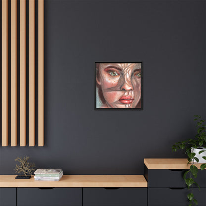 Woman In the Shadows Framed Wall Art