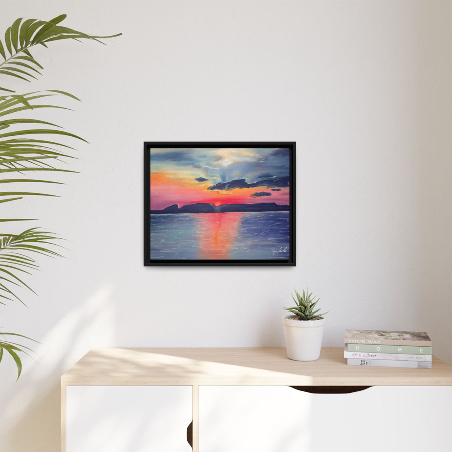 Sleeping Giant at Dawn Framed Wall Art