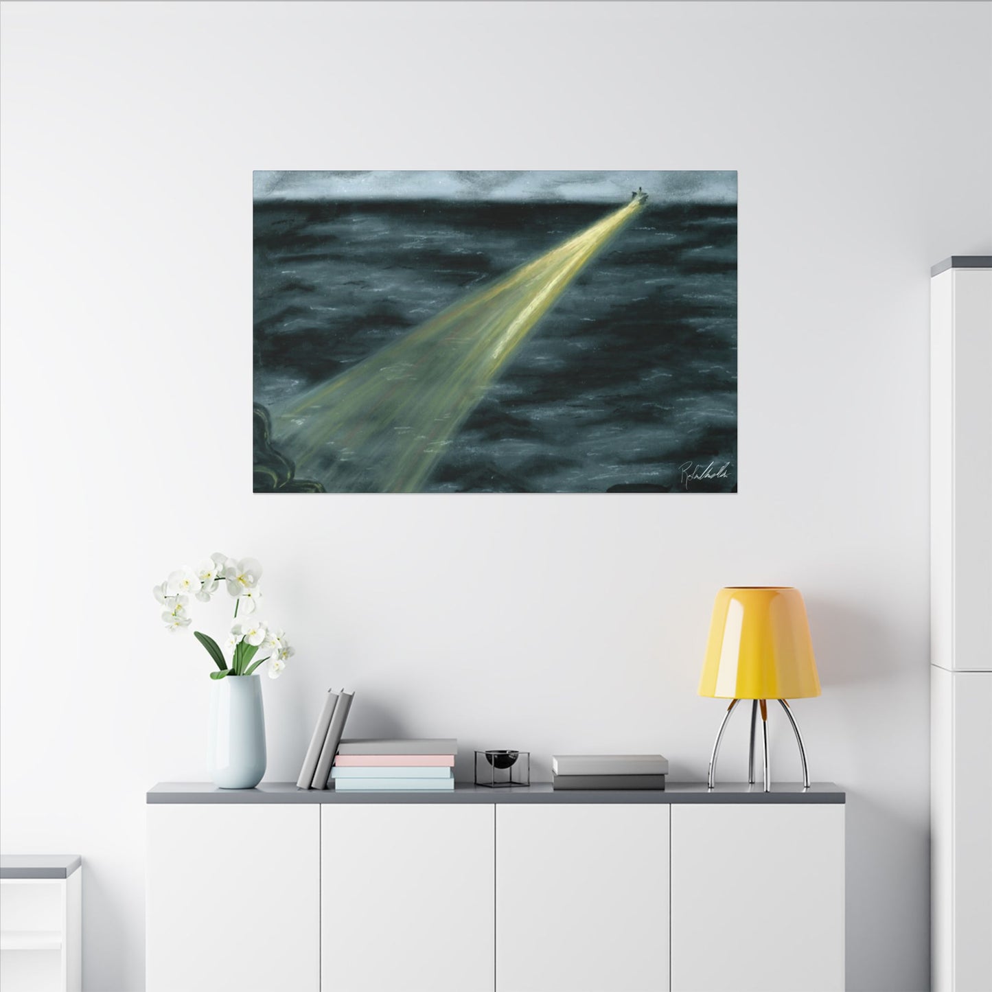 Stormy Seas Canvas Gallery Wrap