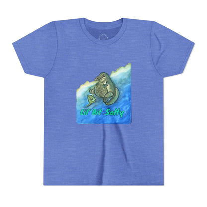 Youth Tee — "Lil' Bit Salty" Gator Graphic Shirt