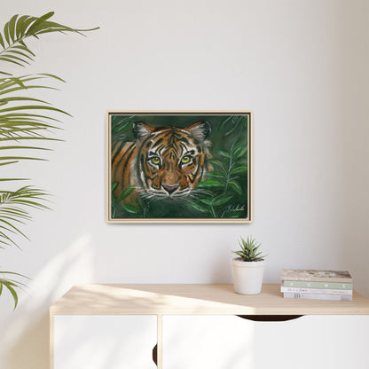Jungle Tiger Framed Wall Art
