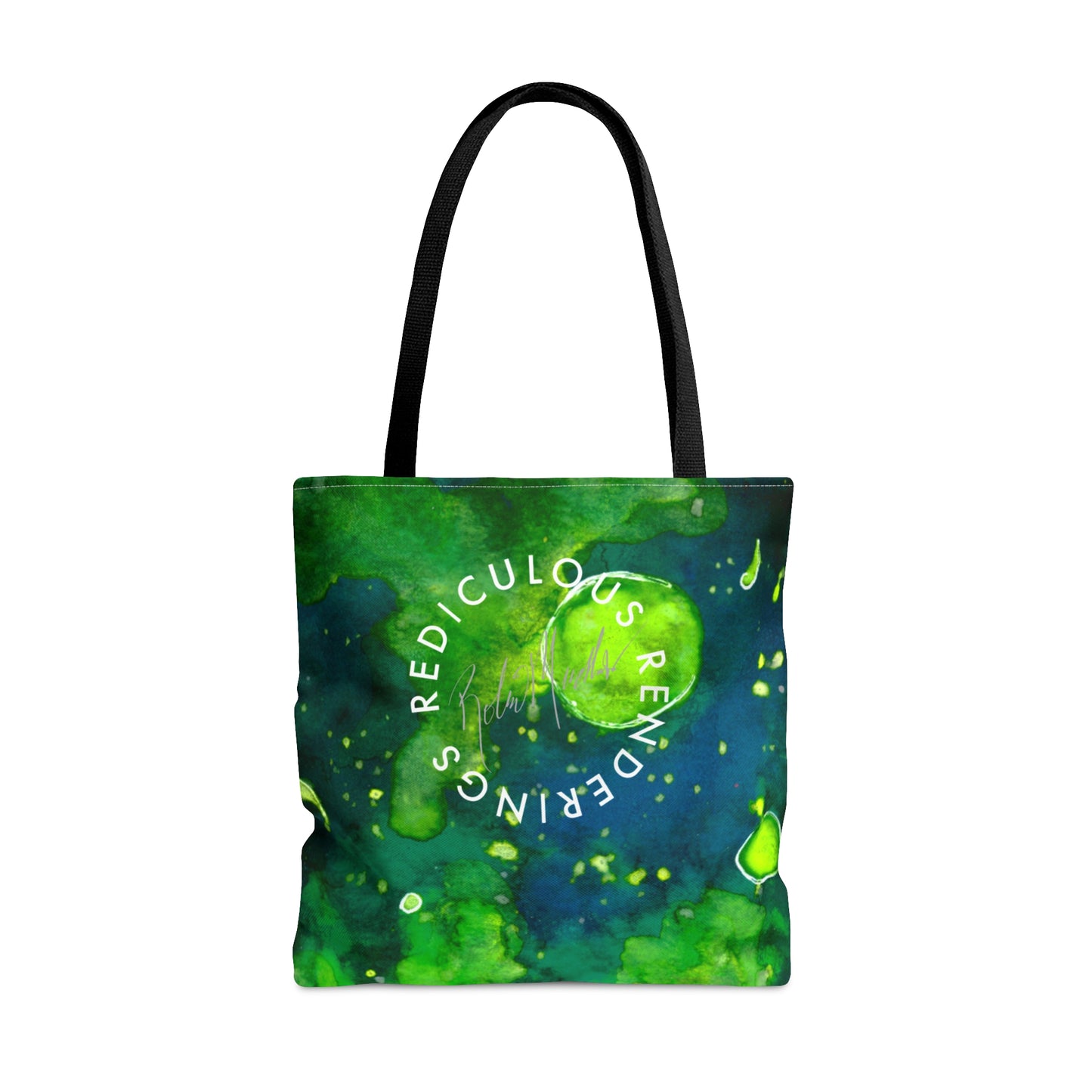 Green Galaxy Tote