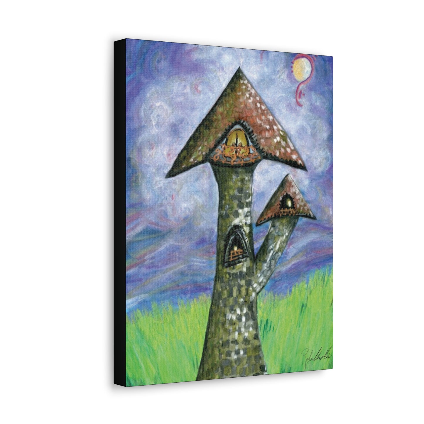 Castle Tower Canvas Gallery Wrap