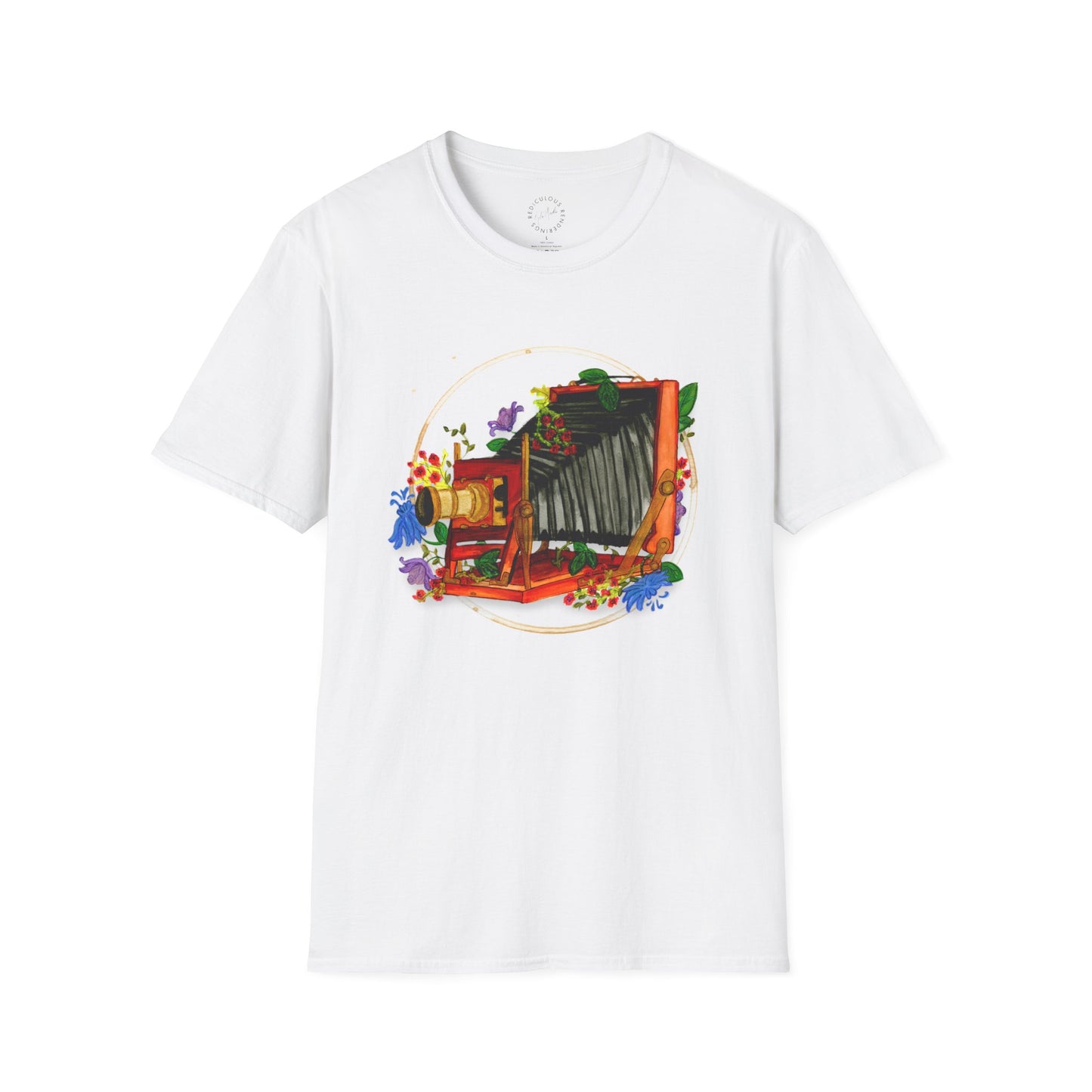 Vintage Camera Unisex Softstyle T-Shirt