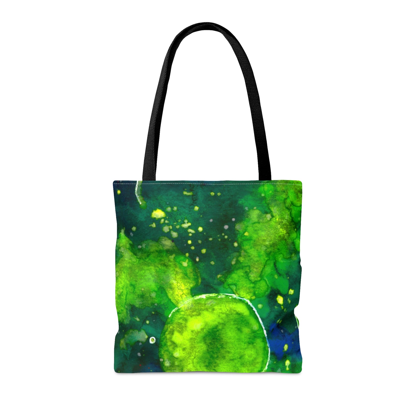 Green Galaxy Tote