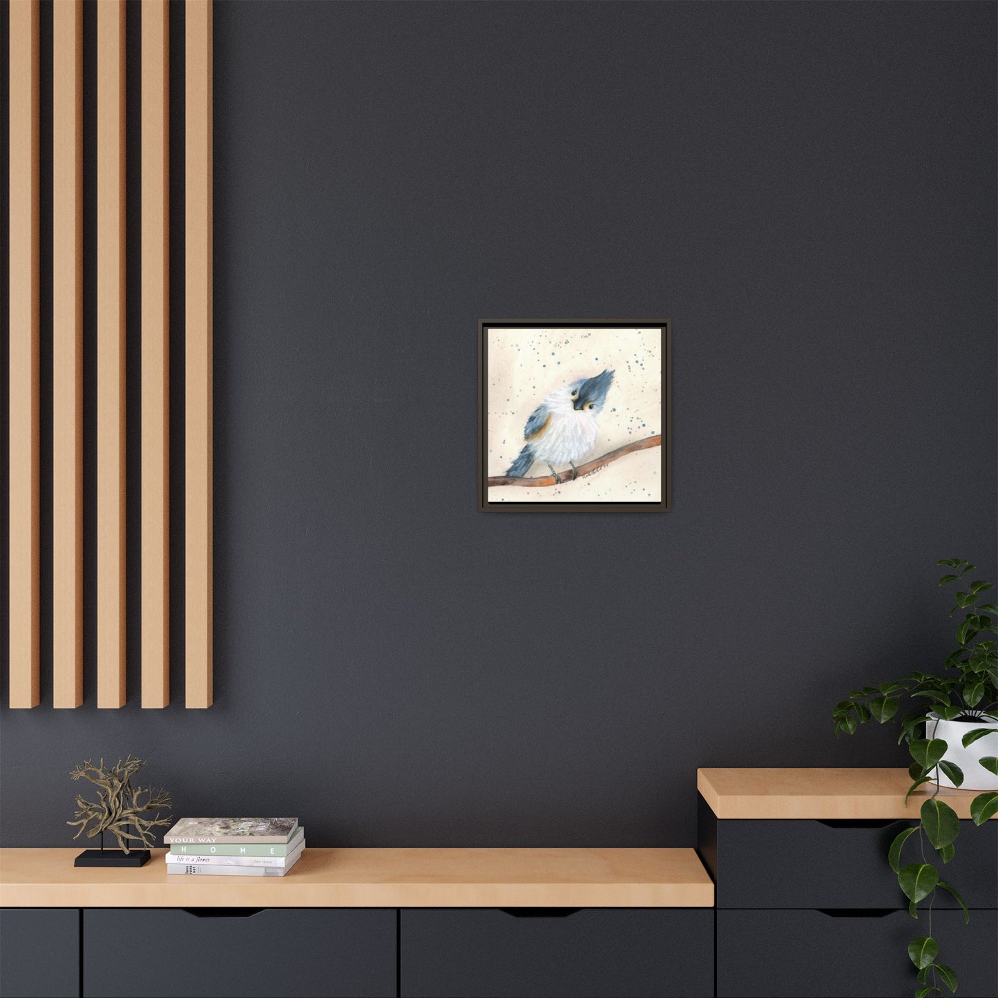 Blue Bird Framed Wall Art