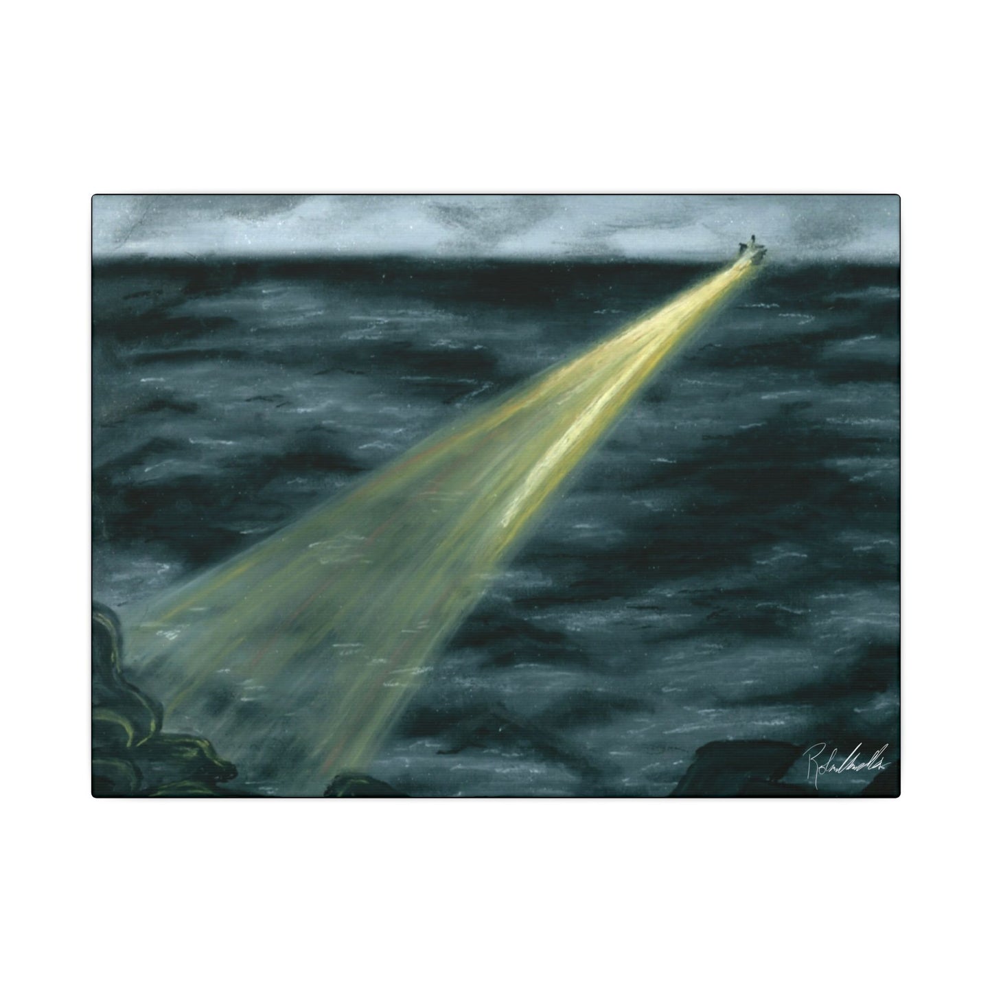 Stormy Seas Canvas Gallery Wrap