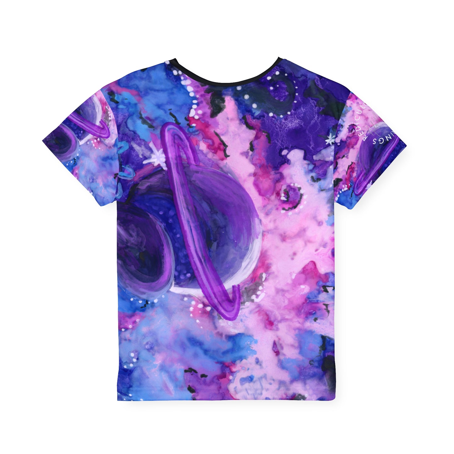 Purple Galaxy Kids Sports Jersey (AOP)