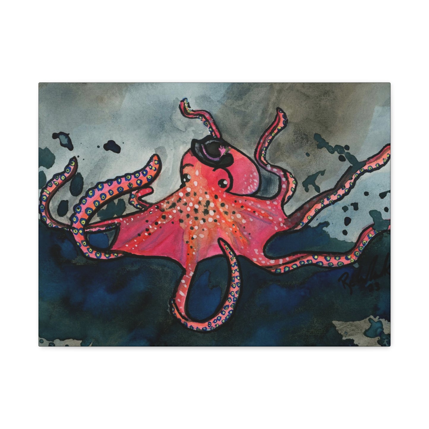 Octopus Canvas Gallery Wraps