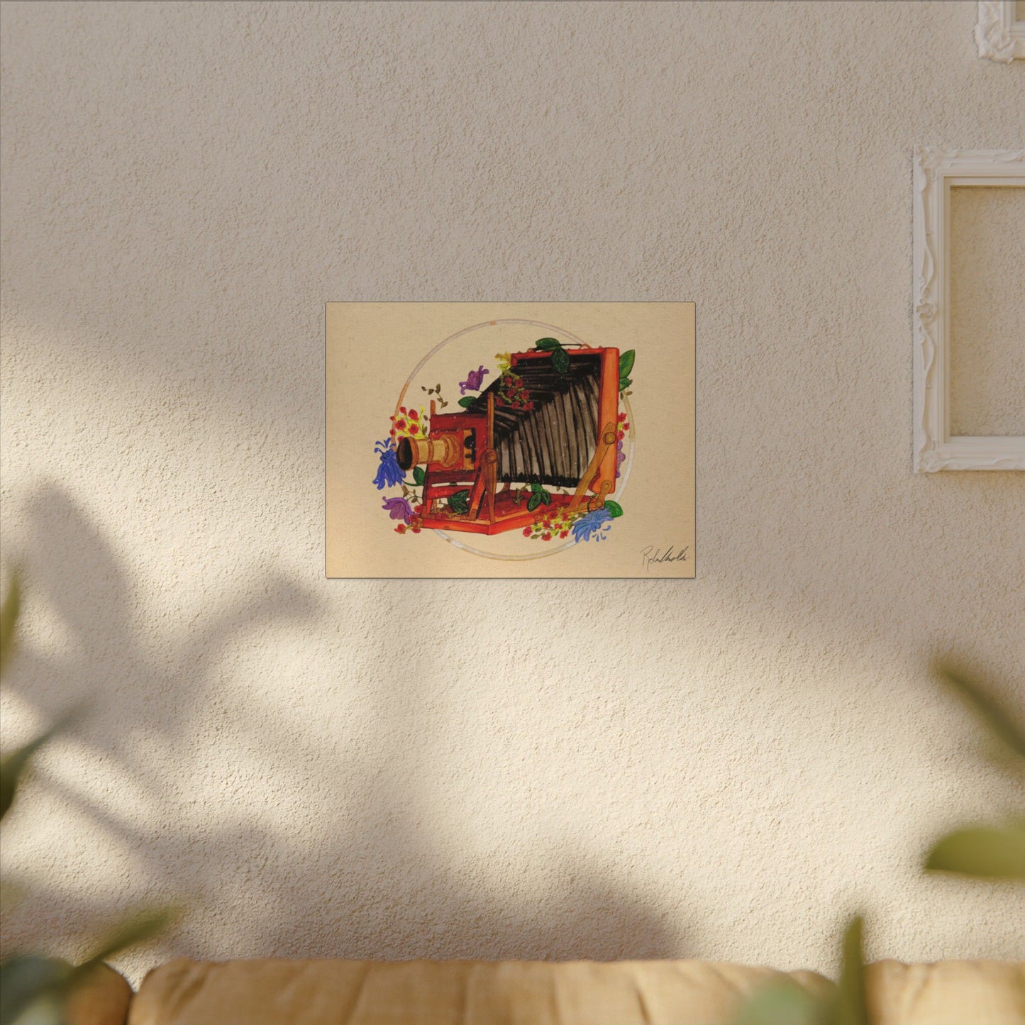 Vintage camera Canvas Gallery Wrap