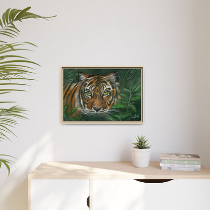 Jungle Tiger Framed Wall Art