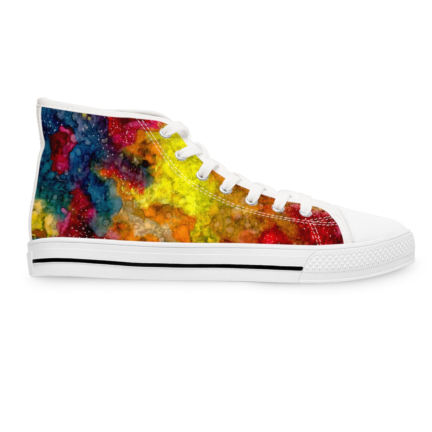 Sunset Clouds Galaxy Unisex Classic High Top Sneakers