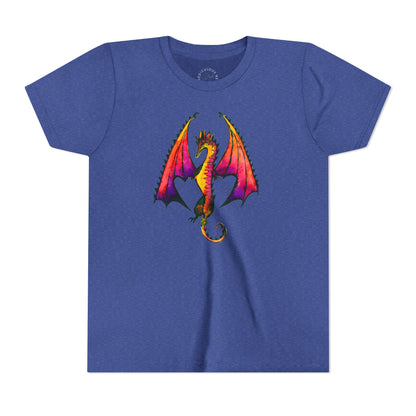 Kids Dragon T-Shirt — Colorful Fantasy Dragon Youth Tee